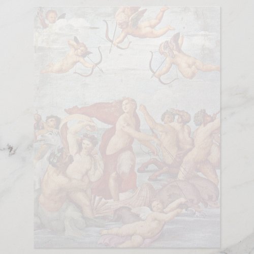 Triumph Of Galatea,  By Raffael (Best Quality) Letterhead Template