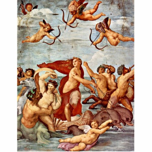 Triumph Of Galatea,  By Raffael (Best Quality) Acrylic Cut Out