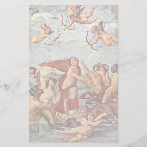 Triumph Of Galatea,  By Raffael (Best Quality) Stationery