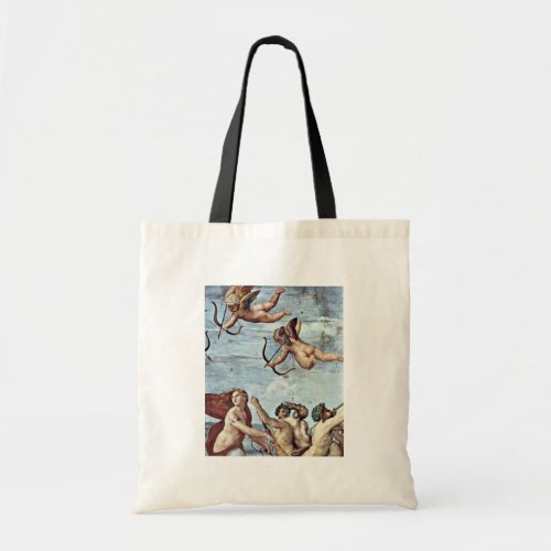 Triumph Of Galatea Detail  By Raffael Canvas Bags