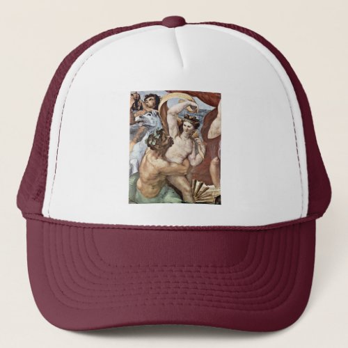 Triumph Of Galatea Detail By Raffael Trucker Hats