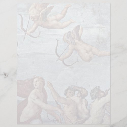 Triumph Of Galatea Detail  By Raffael Personalized Letterhead