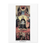 Triumph Of St. Thomas Aquinas On Averroes Postcards