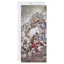Triumph Of The Medici In The Clouds Of Mount Olymp Personalized Rack Card