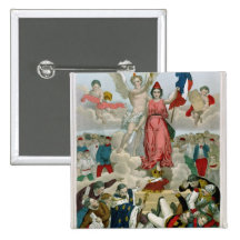 Triumph of the Republic, 1875 Pinback Button