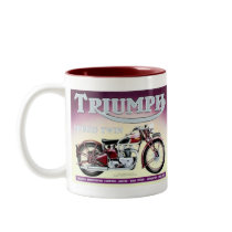 Triumph Speed Twin mugs by The_Urban_Dragon Triumph Speed Twin mugs