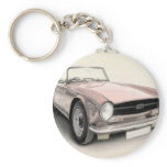Triumph TR6 Keychain