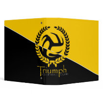 Triumph Volleyball Binder