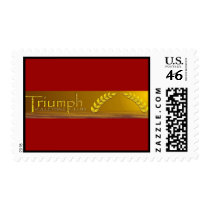 Triumph Volleyball Stamp