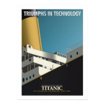 TRIUMPHS IN TECHNOLOGY - RMS Titanic posters