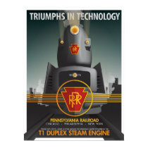 TRIUMPHS IN TECHNOLOGY: The Pennsy T1 posters