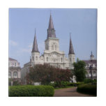 Trivet New Orleans Scene 9 Ceramic Tile