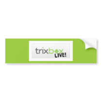 trixboxLive bumper sticker bumper stickers by fonality trixboxLive bumper sticker bumper stickers