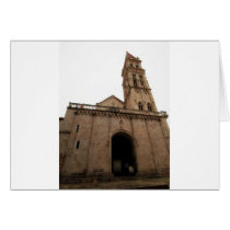 Trogir 5 greeting card