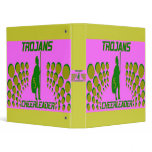 TROJANS CHEERLEADER BINDER