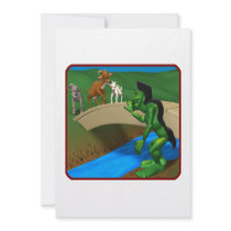 Troll Bridge Personalized Invitations