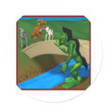 Troll Bridge Stickers