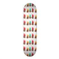 Troll Brothers (Tiled) Custom Skate Board