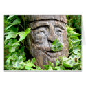 Troll Carving with Ivy cards