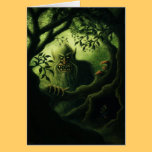 troll country fantasy note card cards