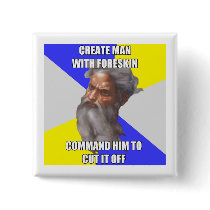 Troll God Foreskin Pin