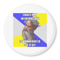 Troll God Foreskin Magnet
