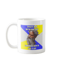 Troll God Foreskin Coffee Mug