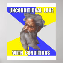 Troll God Unconditional Love Print