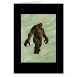 Troll Greeting card