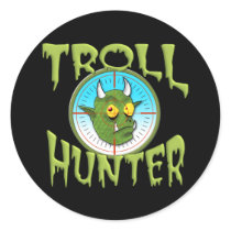 TROLL HUNTER ROUND STICKER