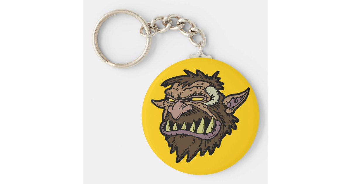 Lil Blue-haired Troll Keychain - wide 6