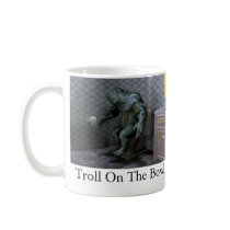 Troll On The Bowl mugs by Brian_Simes Troll On The Bowl mugs
