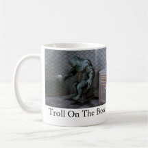 Troll On The Bowl Mugs