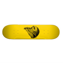 Troll pencil design skate board decks