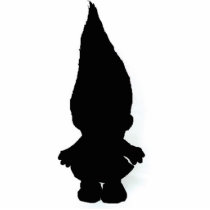 Troll Scuplture Photo Cutout