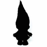 Troll Scuplture Photo Cutout