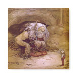 Troll with Little Boy Fridge Magnets