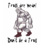 Trolls are mean! (new word placement)