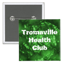 Tromaville Health Club Pins