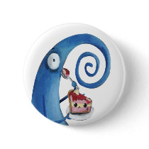 Trombik and birthday cake button