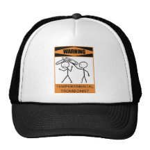 Trombón temperamental amonestador gorros  