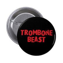 Trombone Beast Button