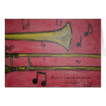 trombone card
