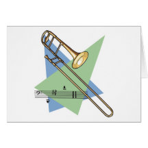 trombone card
