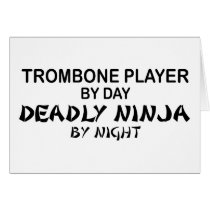 Trombone Deadly Ninja by Night Card