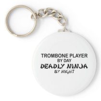 Trombone Deadly Ninja by Night Keychains