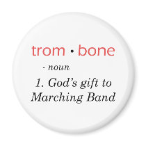 Trombone - Definition Refrigerator Magnets