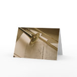 Trombone greeting card