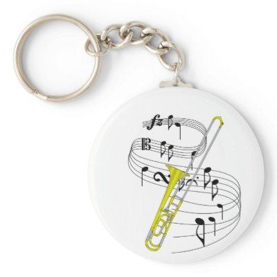 Trombone keychains