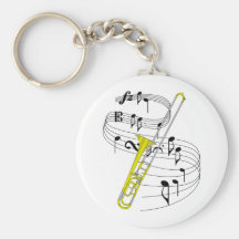 Trombone Keychains